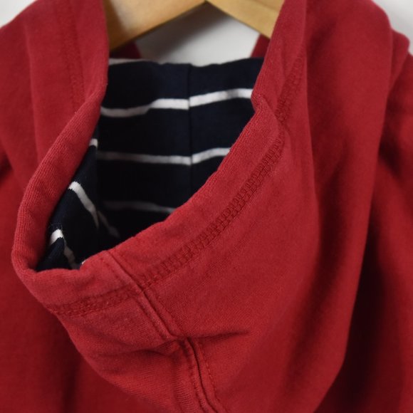Cherry red full zip hoodie from Nautica 4T - Picture 7 of 8